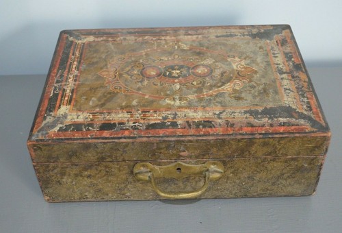 Ancienne boite coffret bois - boite,
