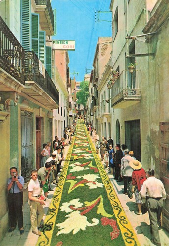 Espagne sitges corpus christi - corpus,
