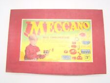 MECCANO - COMPLEMENTARY BOX 3A - COMPLETE - 1957 - OLD -