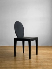 1980-1990 POST MODERN LEATHER CHAIR Castelbajac Neotu Starck Szekely