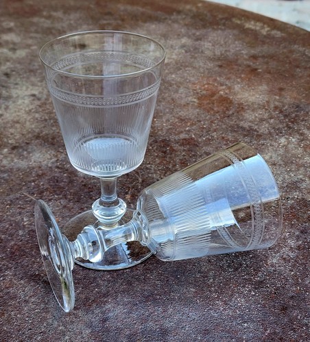 Paire verres vers - de, 1900