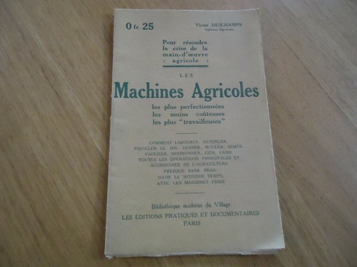 Machines agricoles victor - agricoles,