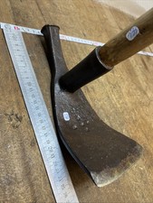 OLD TOOL / OLD TOOL Forged 19th Century Herminette Cooper Carpenter No. 133