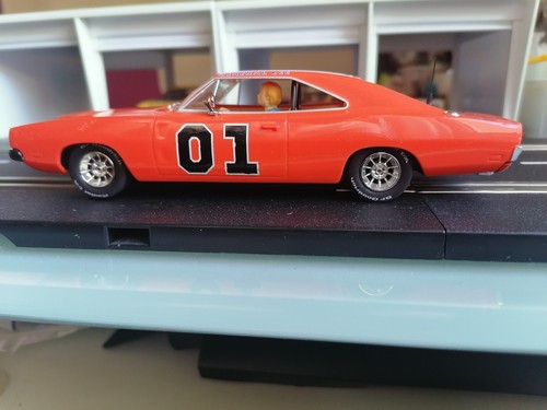 Scalextric dodge charger - scalextric, dukes