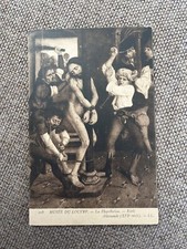 CPA PARIS MUSÉE DU LOUVRE LA FLAGELLATION