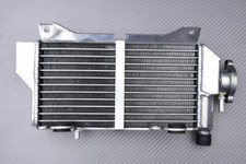 Radiateur d'Eau AVDB Ultra Renforcé Droit Racing en Alu SUZUKI RMZ 250 2019-2024