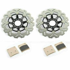 pr SUZUKI GSX 1100 F Katana 1988-1993 Paire Disques et Plaquettes de frein Avant
