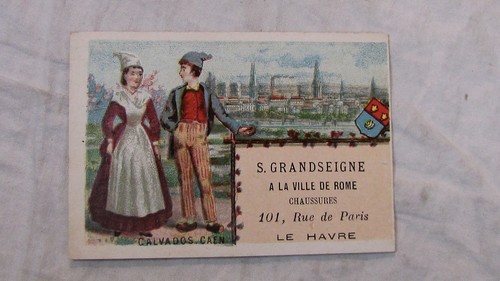 Rare chromo ancien calvados - chromo,