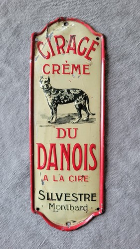Plaque propreté ancienne - plaque,