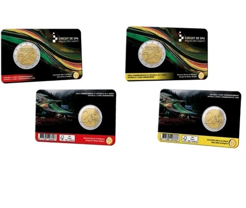 Lot coincards belgique 2025 - lot,