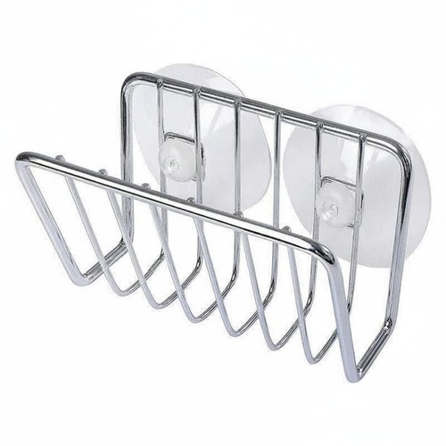 Porte éponge ventouse inox - porte-Éponge, à