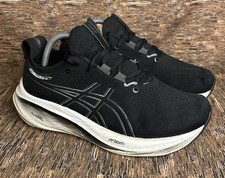 Asics Gel Nimbus 26 Athletic Running Shoes Sneakers Black/Grey Women’s 10 Wide