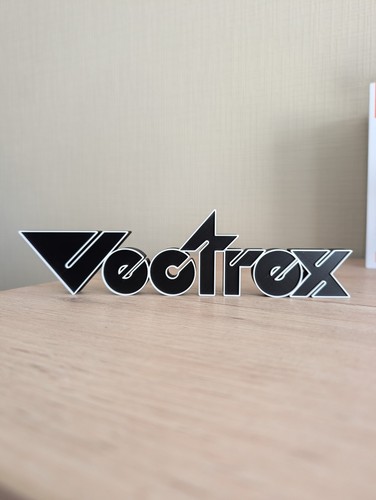 Logo vectrex enseigne - 3d,