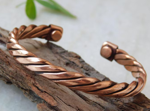 Bracelet magnétique cuivre - bracelet,