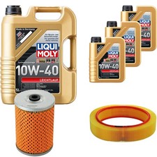 Inspection Set Liqui Moly Leichtlauf 10W-40 8L Pour Mercedes-Benz SL 350 380