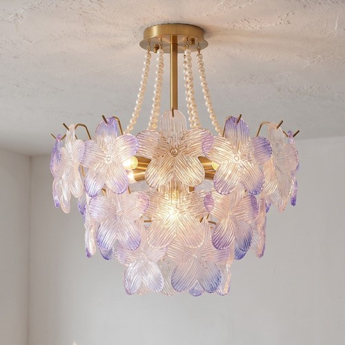 Blue and lilac iridescent - blue,