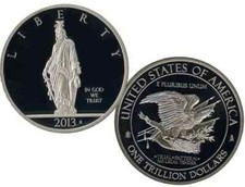 One Trillion-Dollar Trial Coin w/ COA