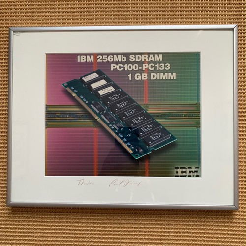 Photo encadrée ibm - photo,