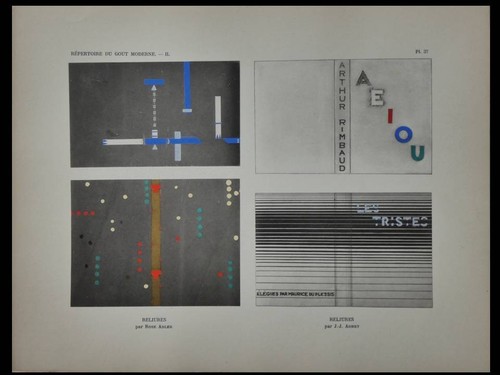 Reliures art deco - reliures,