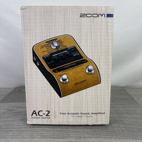Zoom acoustic creator - ac-2,