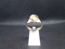 Chevalière en or  jaune 750/ème de 4.36g  / Bijoux d'occasion
