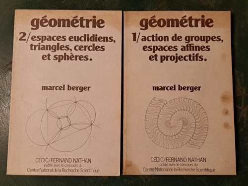 Géométrie marcel berger - -,