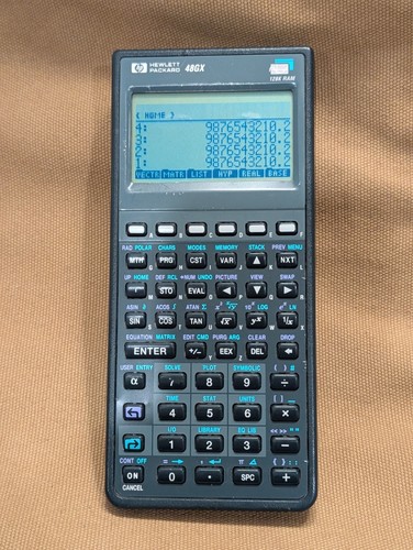 Hewlett packard 48gx - 48gx, 128k
