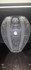 Grand Vase En Cristal De Saint