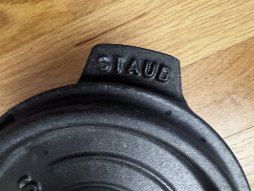 Cocotte staub ronde fonte - staub,