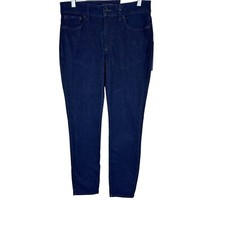 NYDJ Women's Pull-on Ami Skinny Jeans- Solid Rinse Blue Size 6P