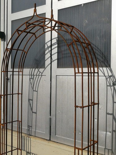 Grille noble arc rose - grille,