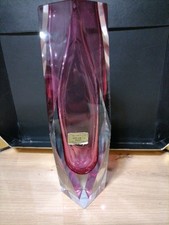 Vase Sommerso en cristal de Murano de Flavio Poli  1970 