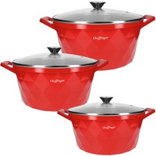 Ensemble de 3 Marmites