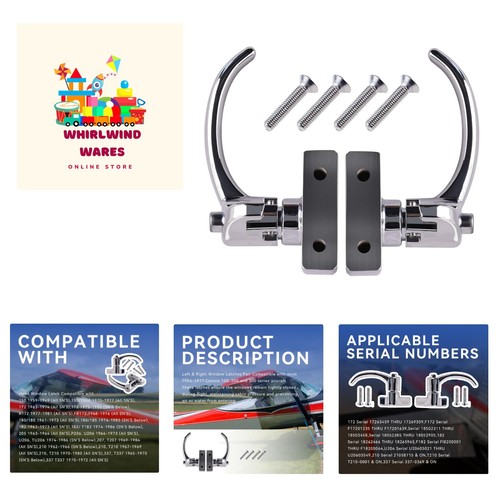 Left right window latches - right,