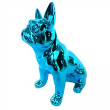 Statue chien bouledogue