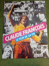 Affiche film Cinéma claude francois le film de sa vie