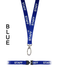 Bleu Staff Identité Lanière