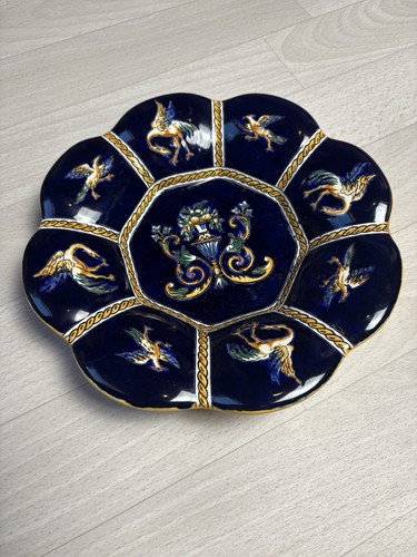 Assiette polylobée - , en