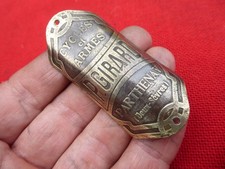 Ancienne Plaque De Vélo