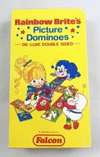 Rainbow Brite - Picture Dominoes / Domino Game - Falcon Games Ltd. 1983