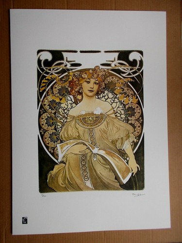 Sérigraphie alfons mucha - ,,