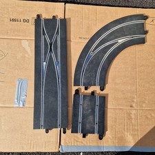 Scalextric C7036 & C7008 Digital Track Combo - Straights & Curve - used - wor...