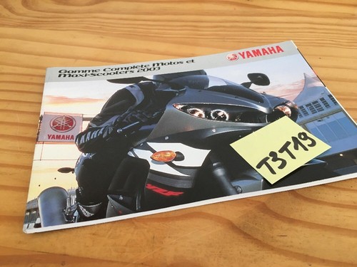 Yamaha 2003 gamme motos - , et