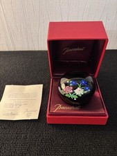 Boule presse papier fleurs