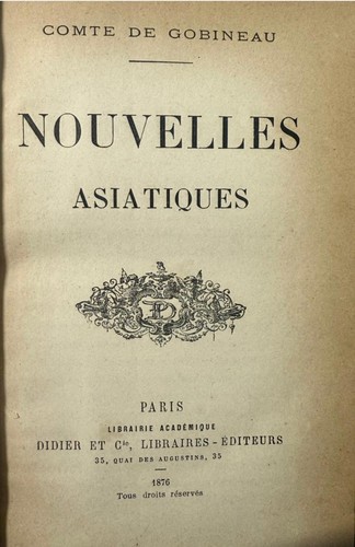 Joseph arthur gobineau - joseph-arthur, de