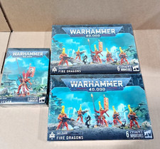 ⚔️ONE-CLICK - WARHAMMER 40K - FUEGAN + 2X FIRE DRAGONS - NIB⚔️