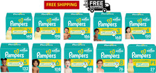 Pampers Swaddlers Ultra Soft Disposable Baby Diapers,  Available sizes N – 8