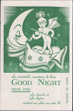 BUVARD SUR LES COUVERTURES GOOD NIGHT