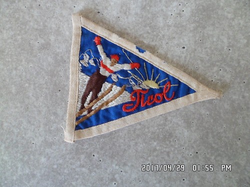 Drapeau fanion ancien - fanion,
