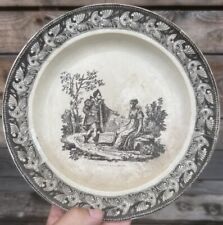 Assiette Parlante Faïence